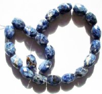 16 inch strand of 18x13mm Sodalite Faceted Oval Beads